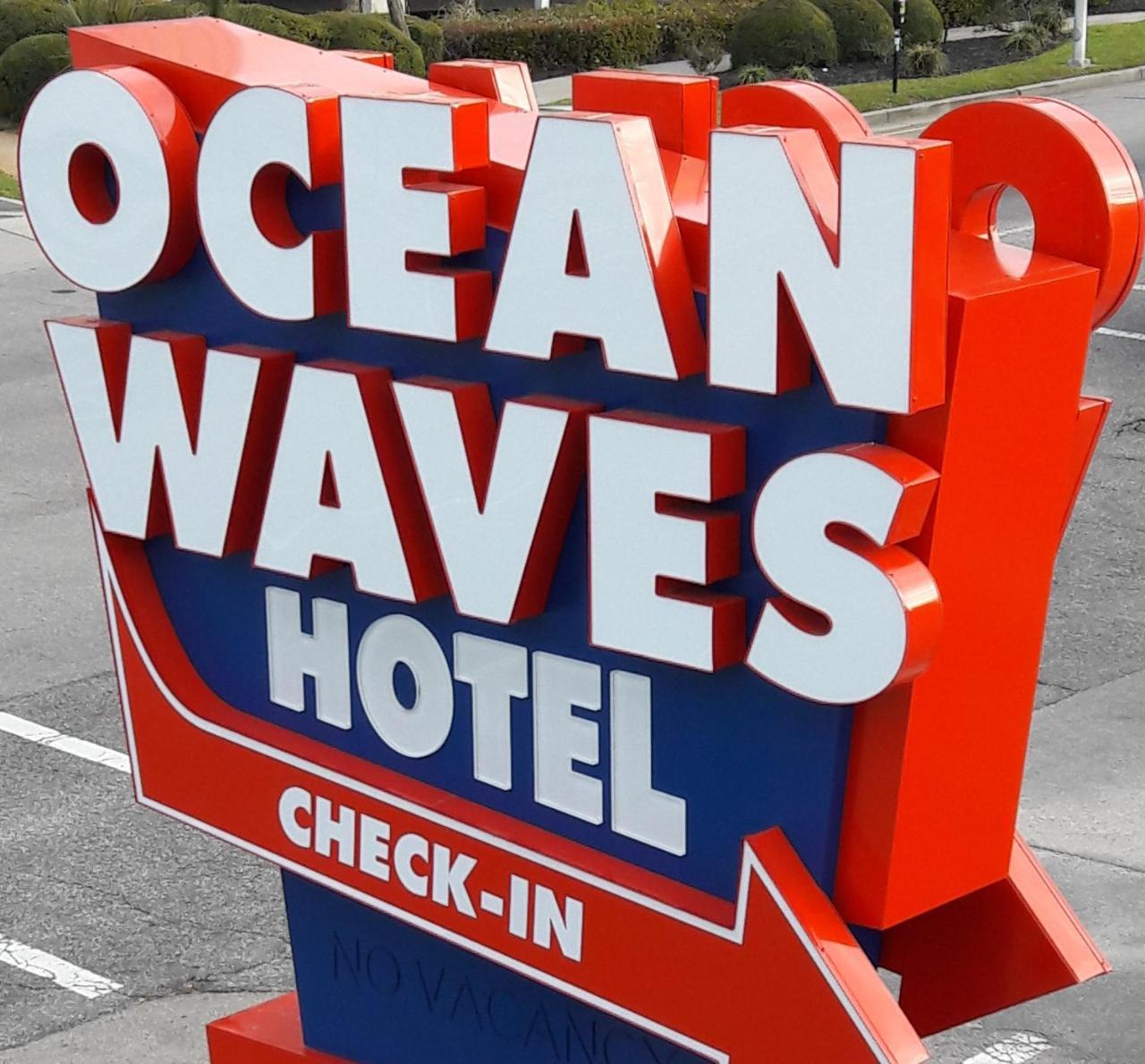 Ocean Waves Hotel Myrtle Beach Exterior foto